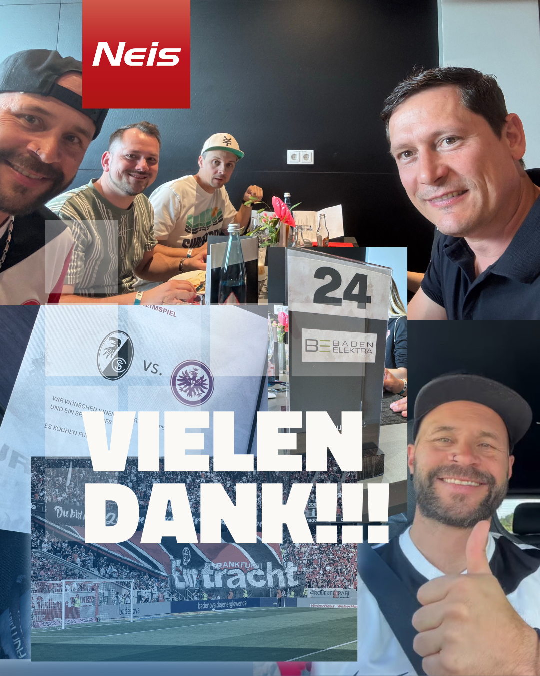 Vielen Dank an unsere Freunde